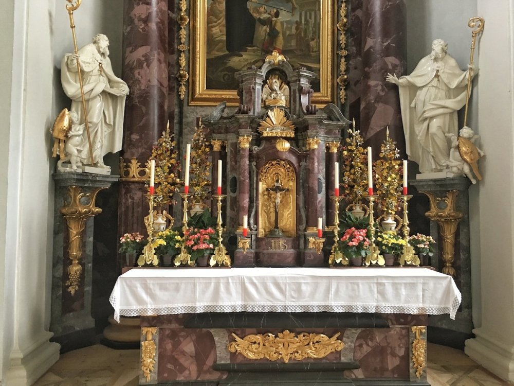 Alter Altar in Ranggen