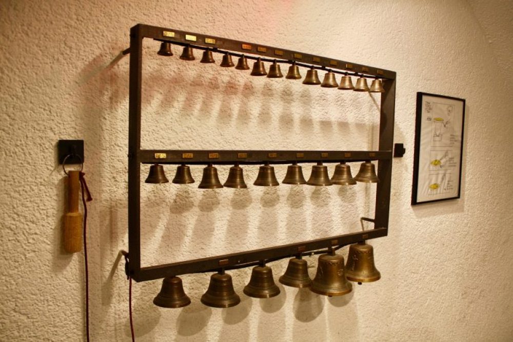 Wall of bells