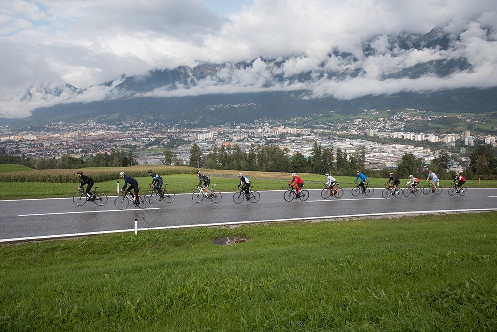 Rad-WM 2018, Rennrad, Nordkette, Innsbruck, Panorama