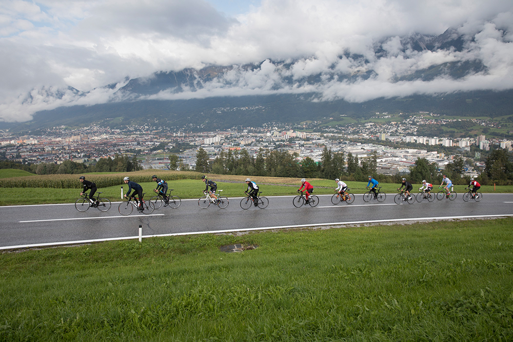 Rad-WM 2018, Rennrad, Nordkette, Innsbruck, Panorama