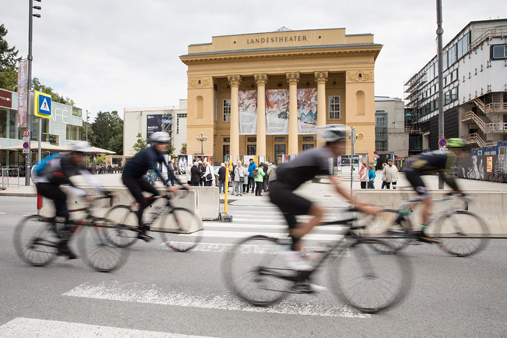 Rad-WM 2018, Innsbruck, Innenstadt, Rennrad