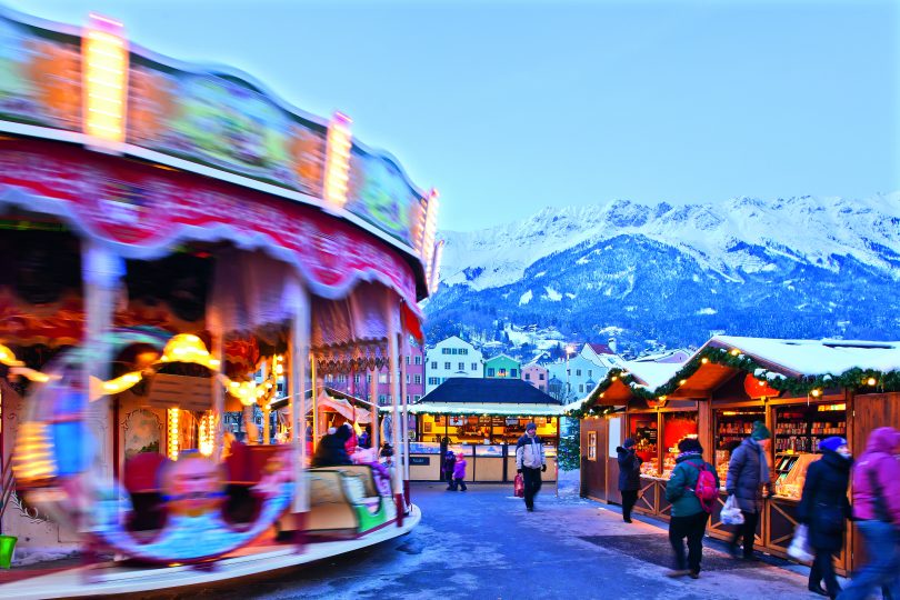 Austria, Innsbruck, Mercatini, Vin Brulè, Festa, Natale