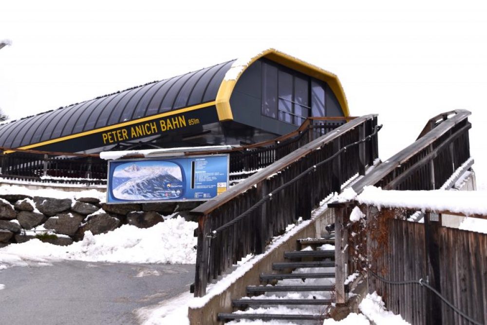Die Talstation der Peter-Anich-Bahn. Foto: Kainz