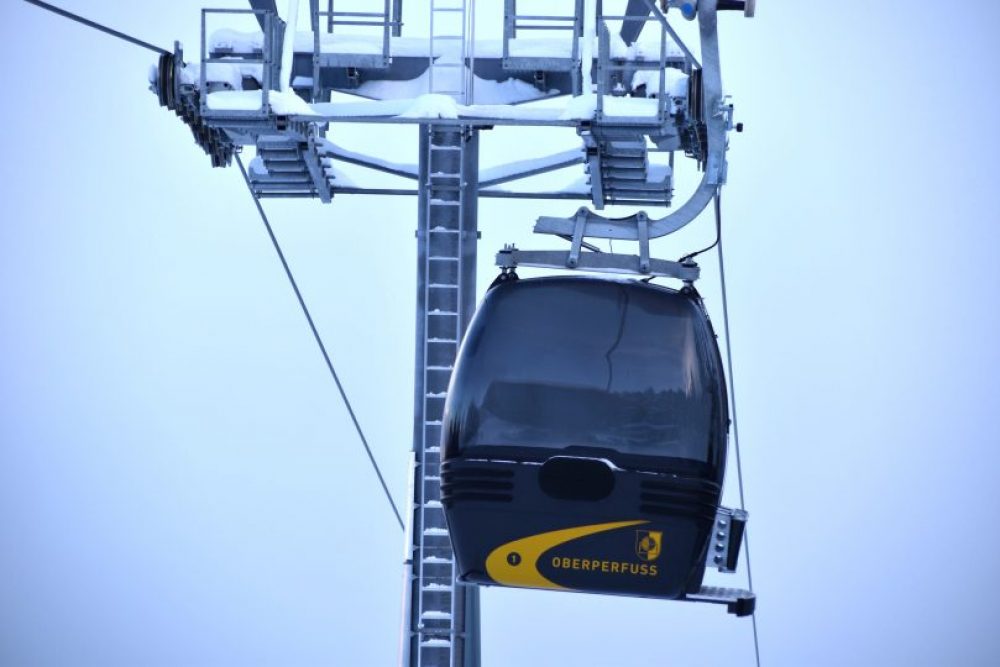 Neu in Betreib seit Weihnachten 2017: Die 8-Personen-Einseilumlaufbahn Peter Anich II. Foto: Kainz