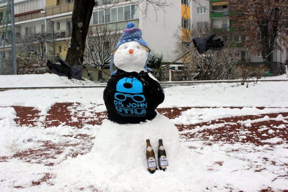 My first ever snowman