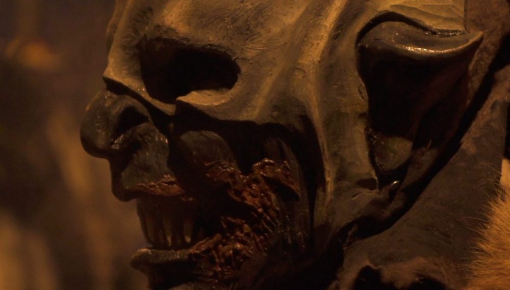 Orc Krampus mask