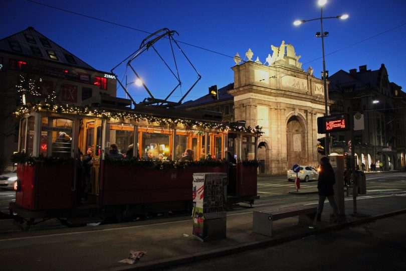 Christkindlbahn at Triumphforte