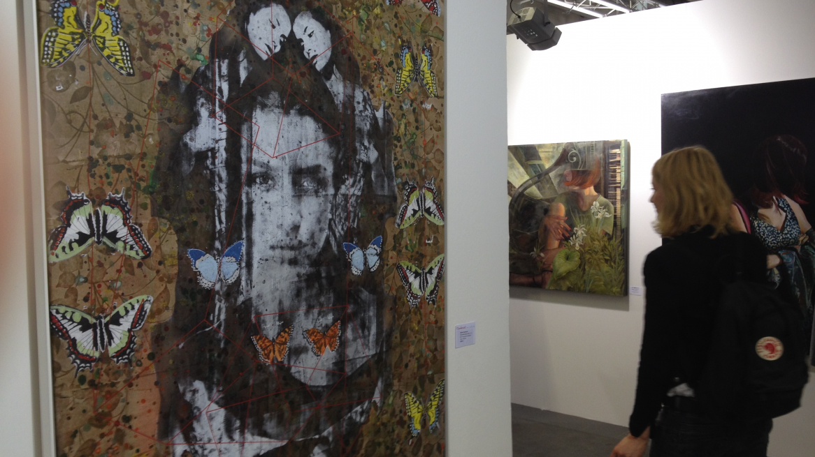 A spasso tra gli stand di Art Innsbruck 2018 con Maria - Foto © Laura Manfredi