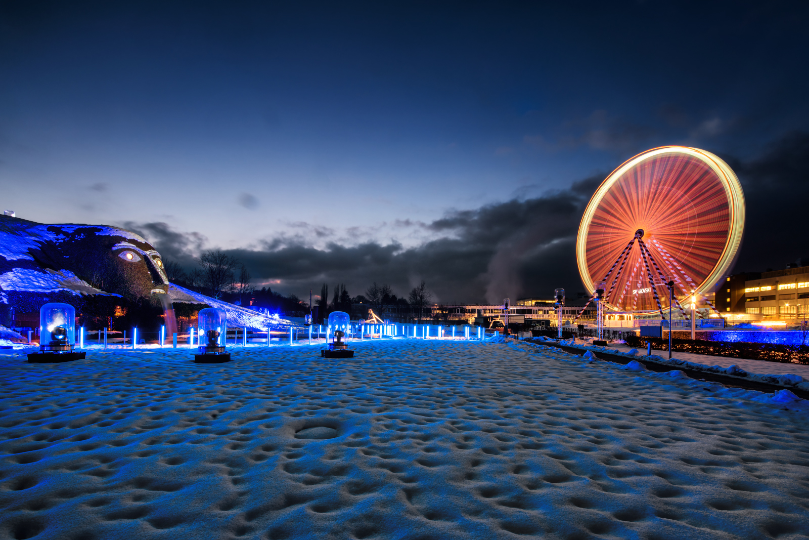 Riesenrad in den Swarovski Kristallwelten