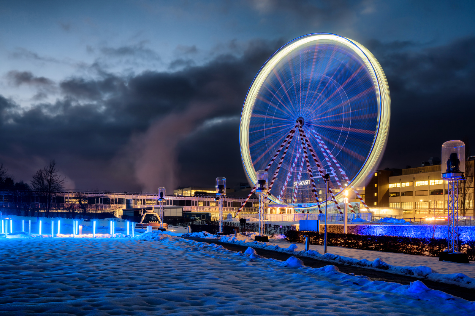 Riesenrad bei den Kristallwelten