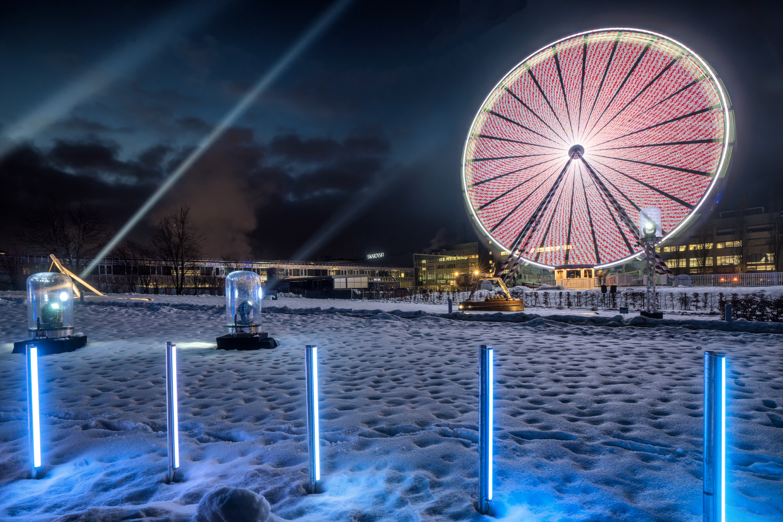 Das Riesenrad der Lightshow