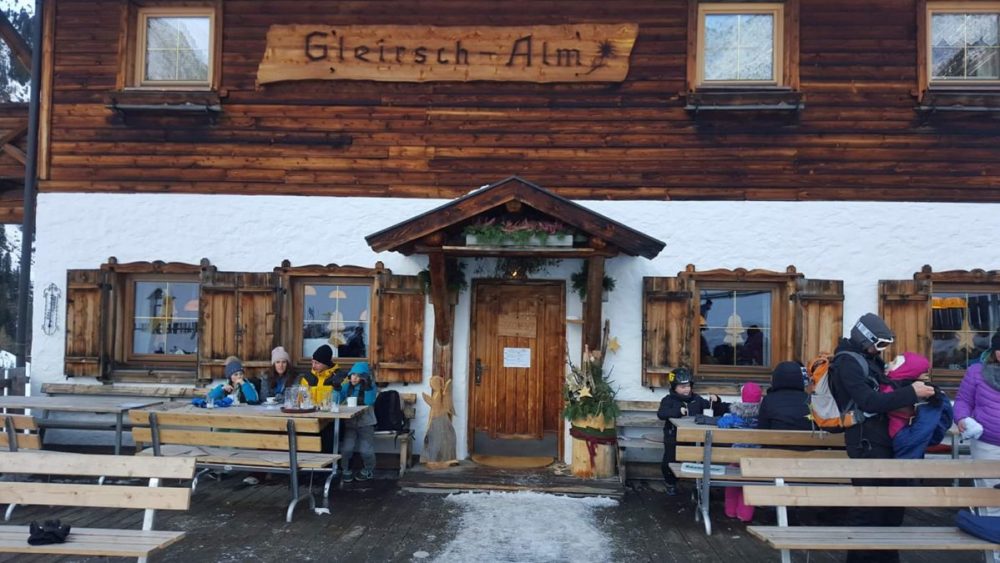 Gleirschalm ingresso baita rifugio