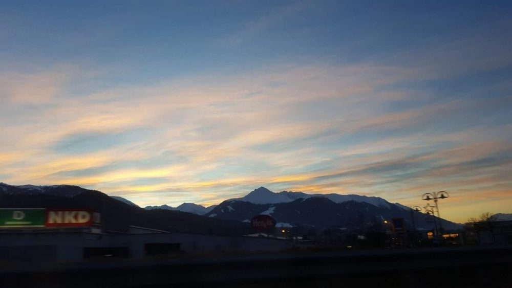 tramonto Innsbruck