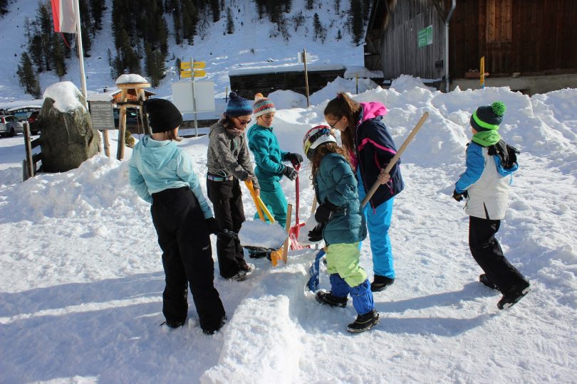 Im Entstehen ist auch ein Iglu- und Adventurebereich. Foto: Neuschnee-Arena