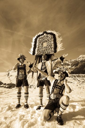 Das Mullerlaufen bildet ein Stück Tiroler Kulturgeschichte. Foto: Rumer Muller
