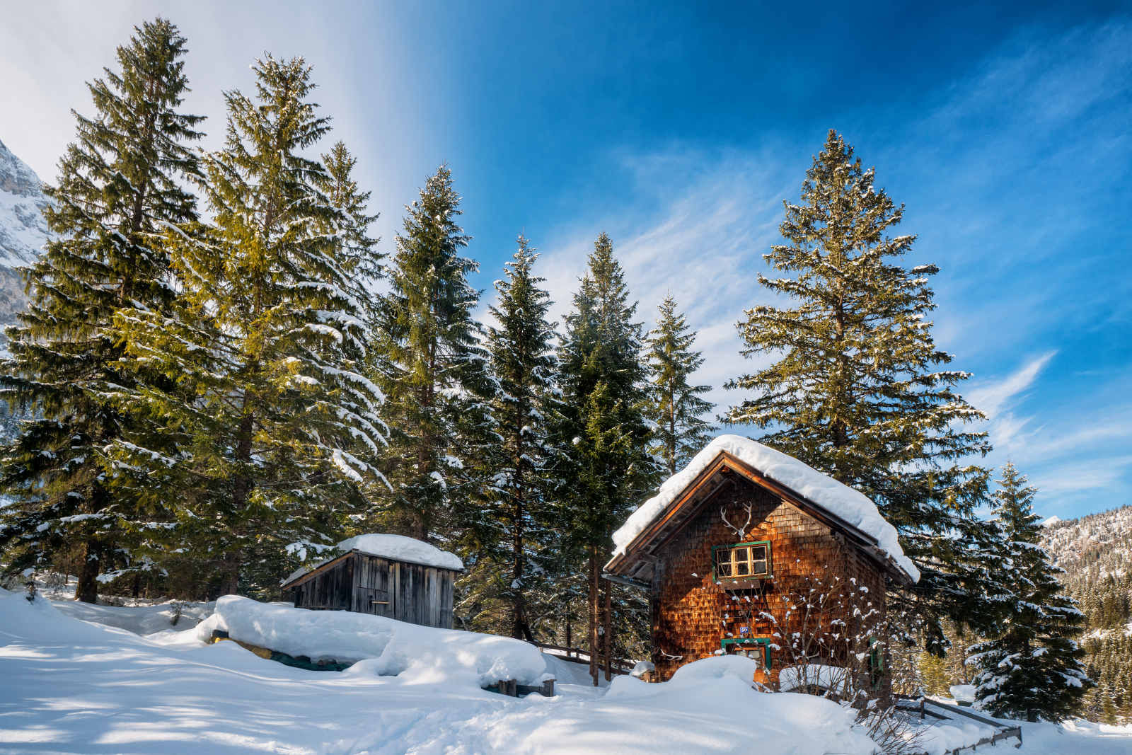 Hütte im Rißtal