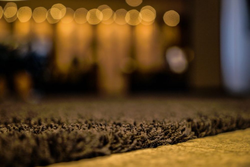 Comfy carpet.