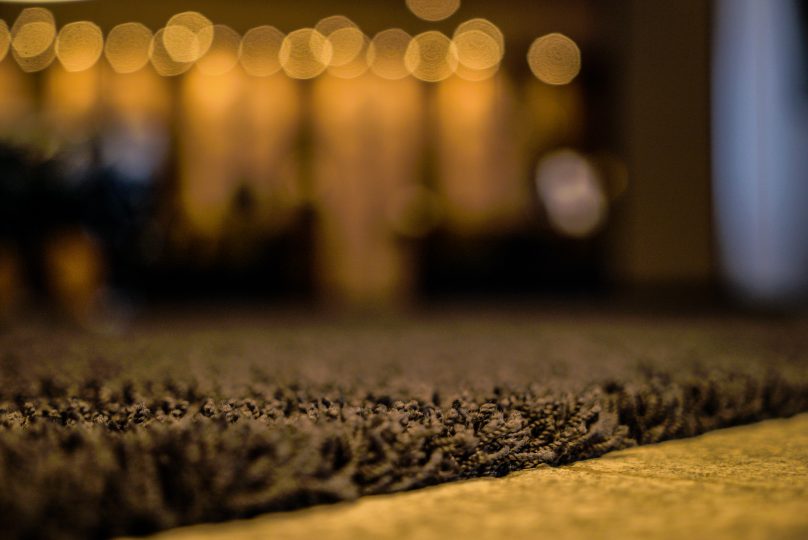 Comfy carpet.