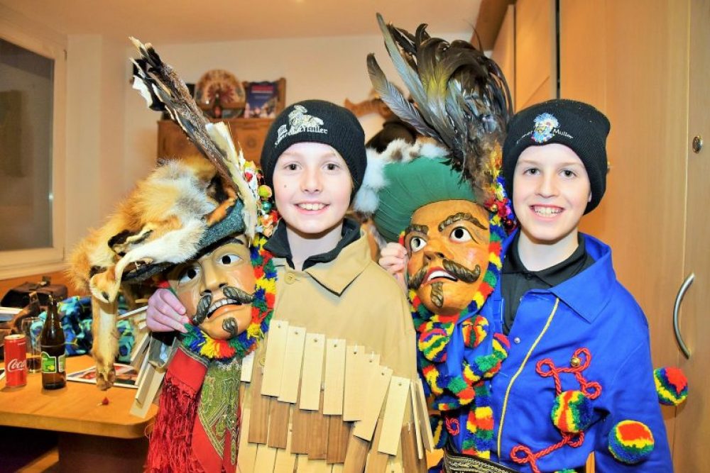 Bereit für den großen Auftritt: Hendrik und Martin. Foto: Tamara Kainz