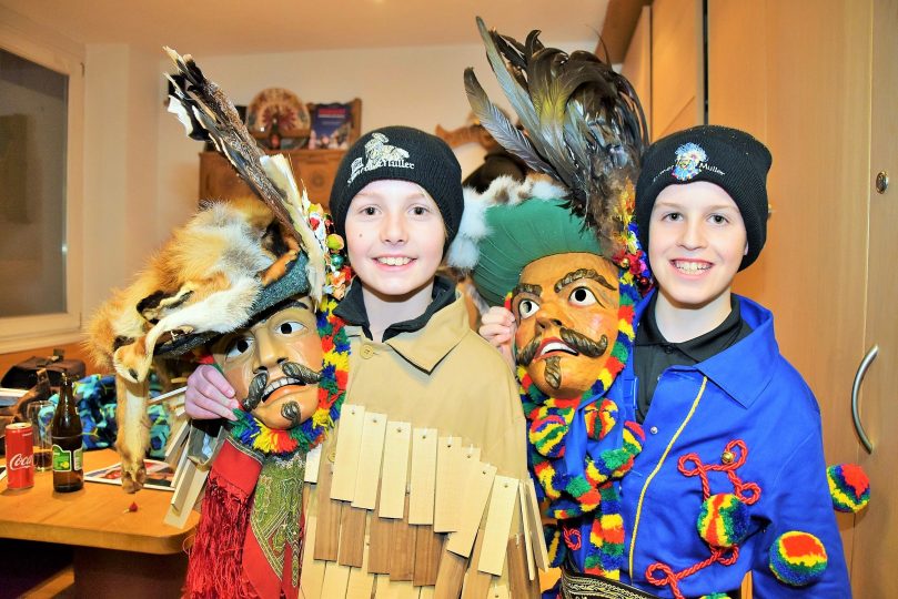 Bereit für den großen Auftritt: Hendrik und Martin. Foto: Tamara Kainz