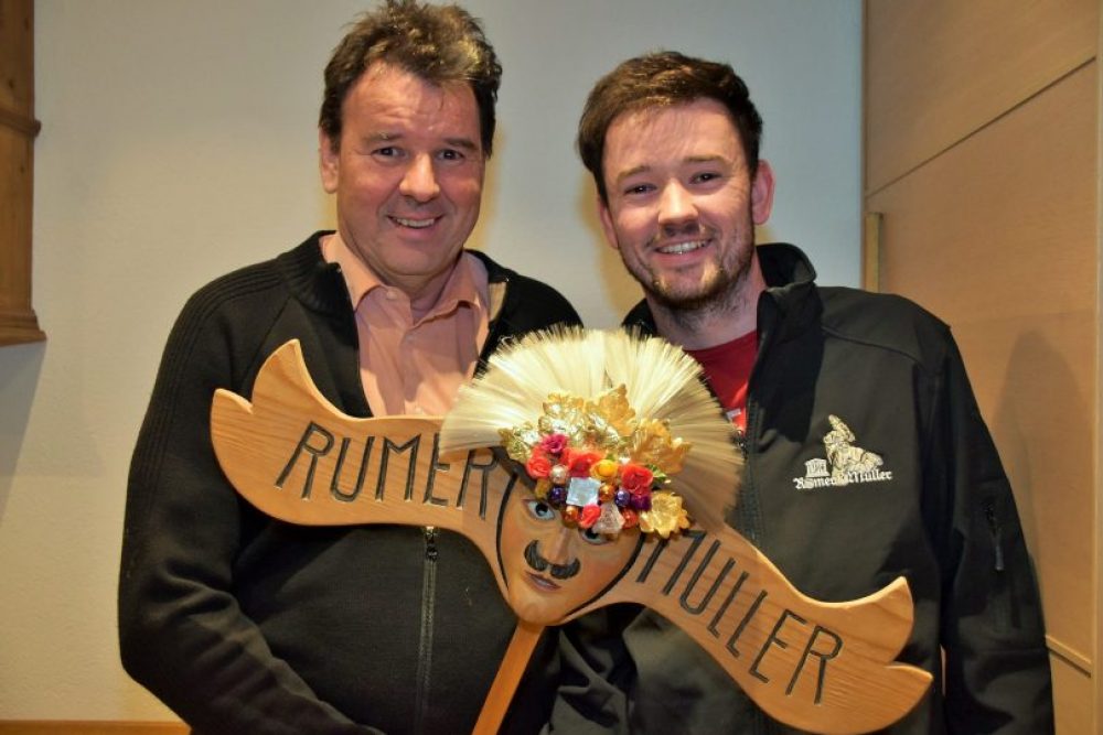Martin und Christian Lechner - zugleich Vater und Sohn sowie vormaliger und aktueller Obmann der Rumer Muller. Foto: Tamara Kainz