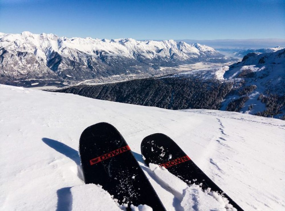 Skitouren für Einsteiger rund um Innsbruck. skitouren für einsteiger, skitour anfänger Innsbruck, tourenlehrpfad Lampsenspitze