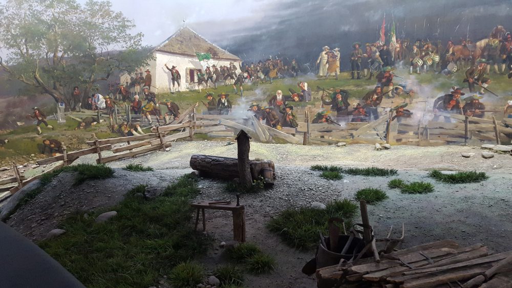 dipinto circolare Tirol Panorama museo