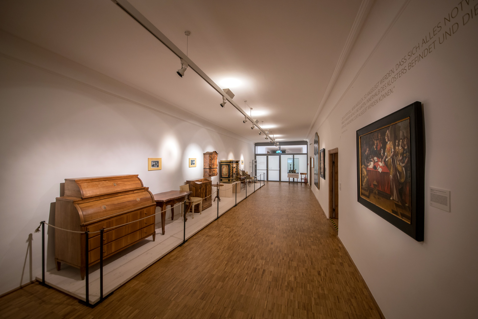 Möbelstücke im Museum