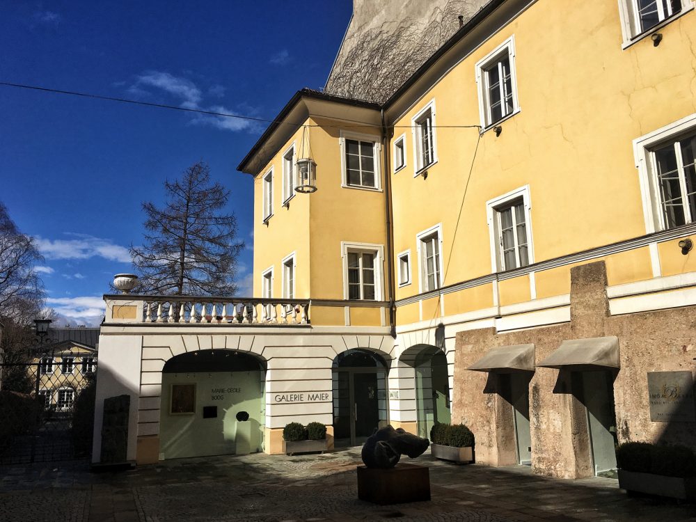 Innenhof des Palais Trapp