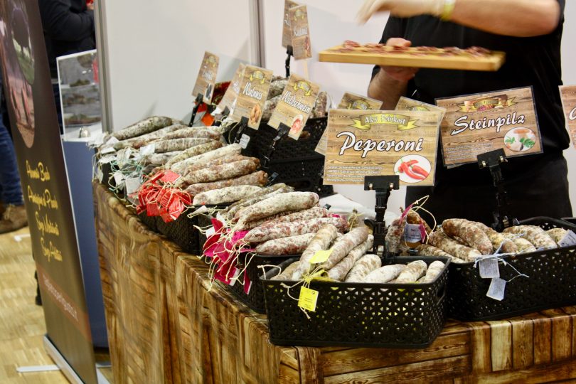 Various salamis