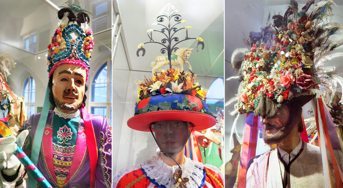 "Fasching" characters around Innsbruck © Ichia Wu