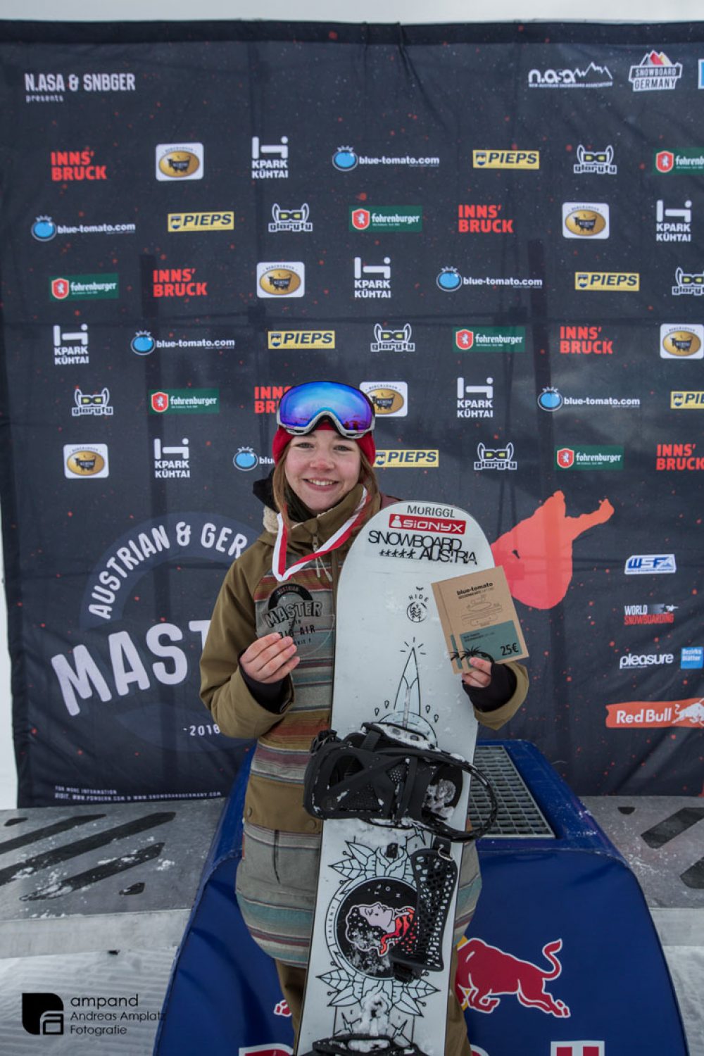 Emma Lantos wins at the 2018 Austrian & German Masters