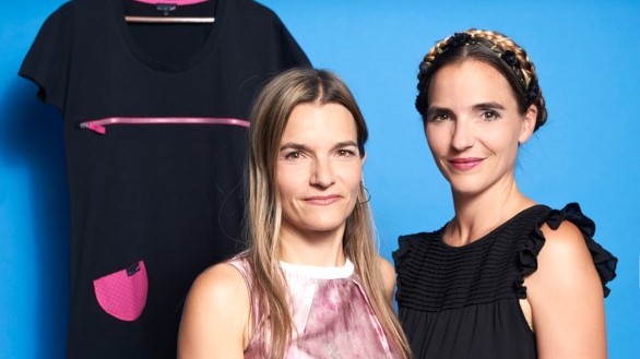 Die Schwestern Mag. Nici Pederzolli-Rottmann und Marisa Zanon