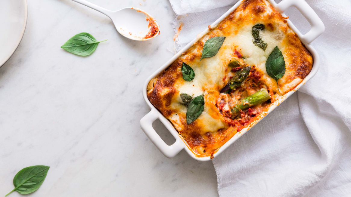 Spargellasagne