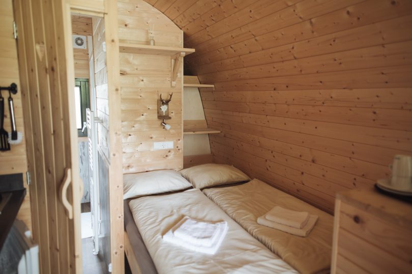 Das Bett.