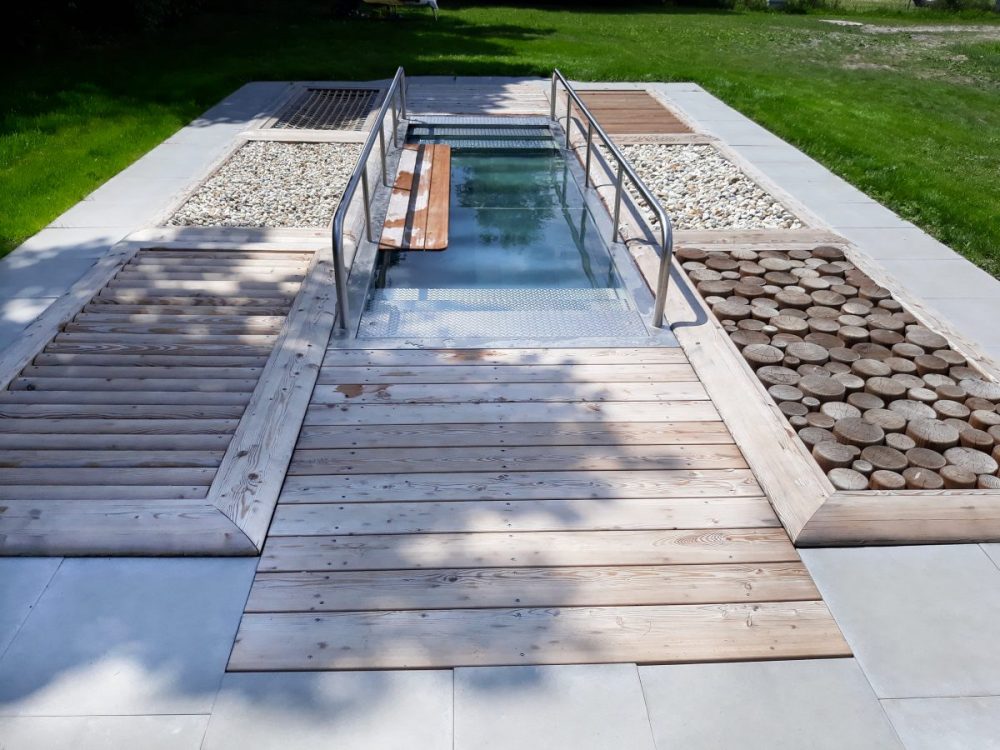 die neue Kneipanlage am Mieminger Badesee