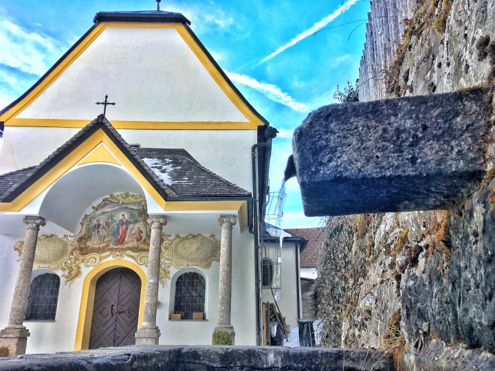 Kraftplatz und schöne Einkehr bei der Wallfahrtskirche Heiligwasser Foto: Werner Kräutler