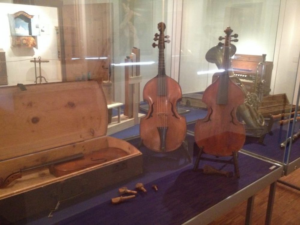 Strumenti musicali, museo Stift Stams, Foto © Laura Manfredi 