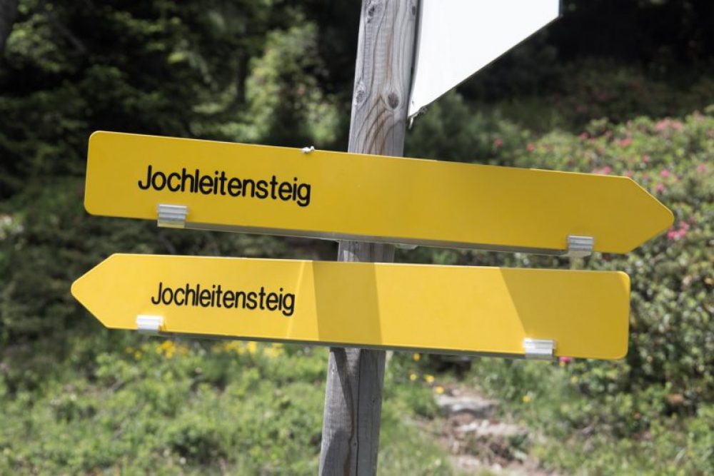 Der Jochleitensteig ist ein Rundwanderweg.