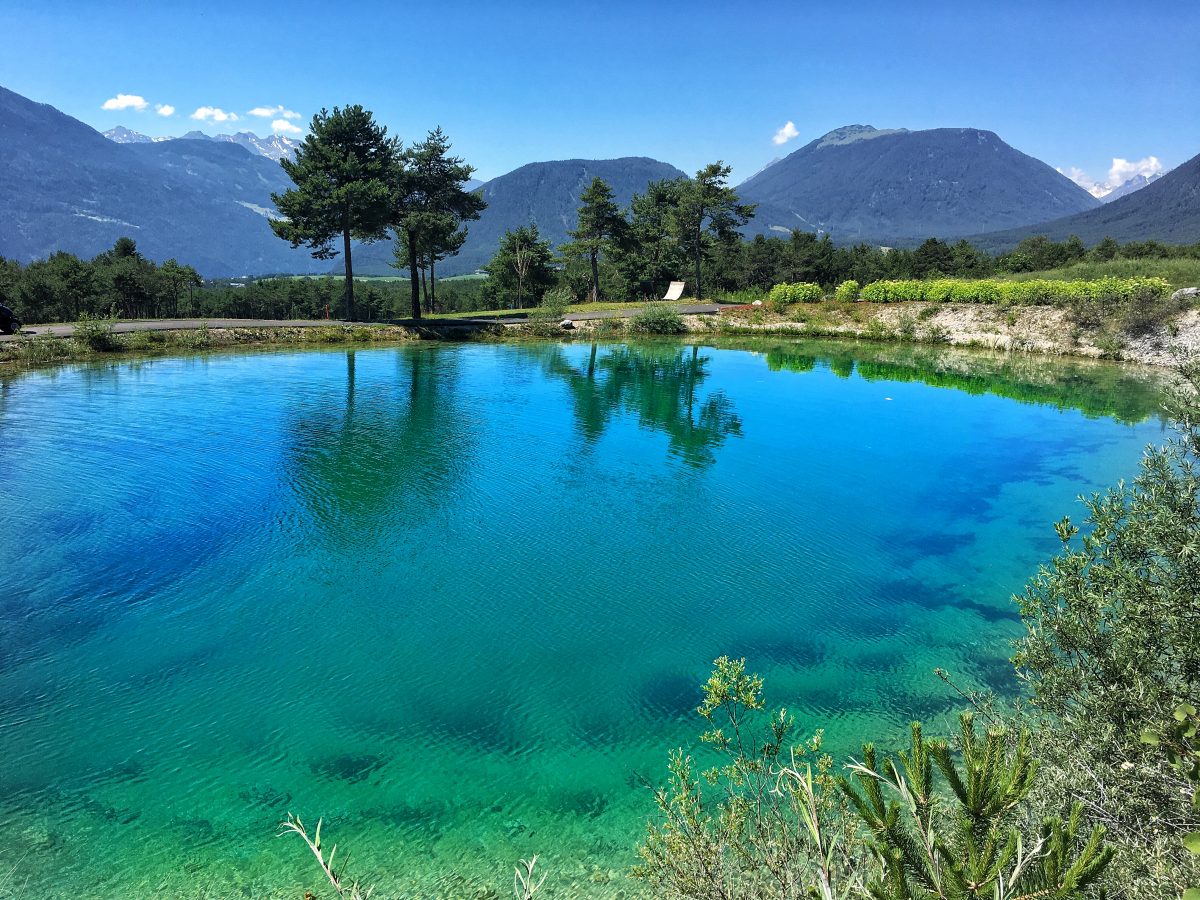 Weiher am Golfplatz Mieming