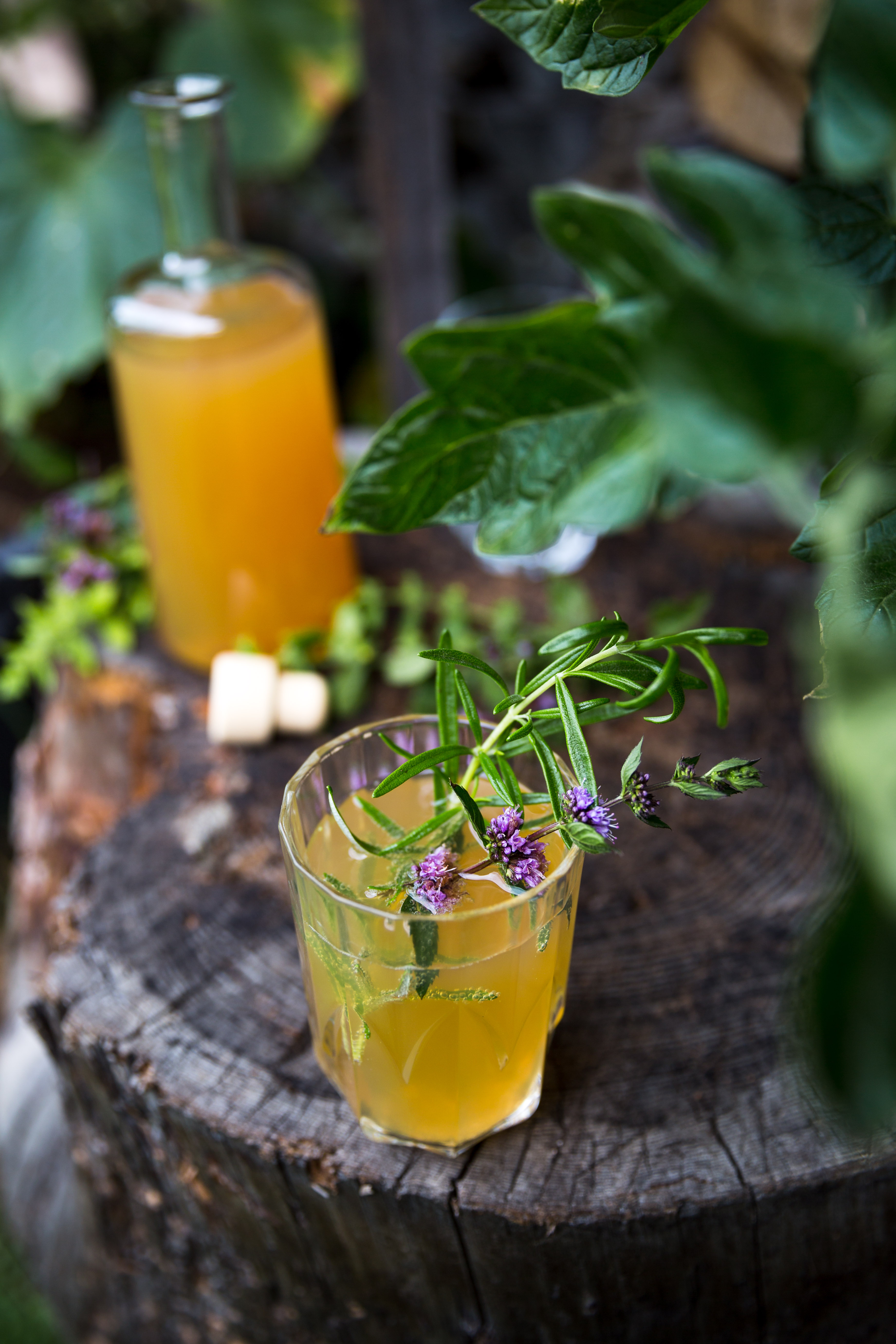 Kräuter Limonade