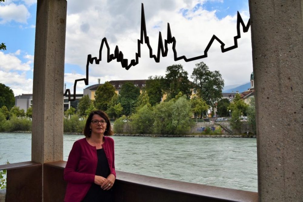 Susanne Gurschler – hier beim so genannten „Dürerblick“ - ist Autorin und Journalistin aus Leidenschaft. Foto: Tamara Kainz