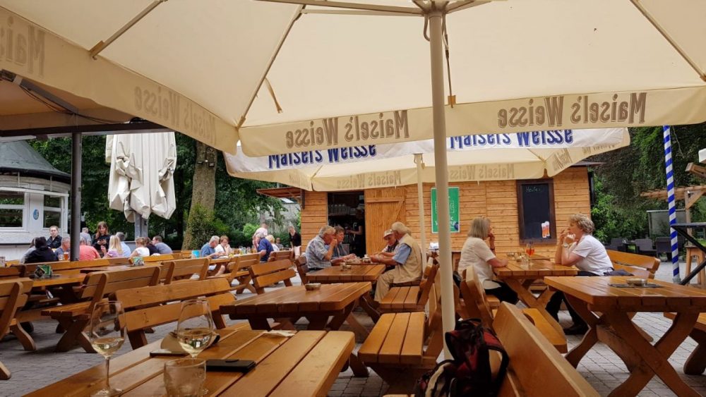 Gastgarten im Hofgarten