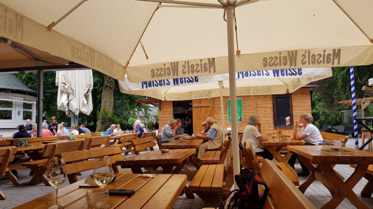 Gastgarten im Hofgarten