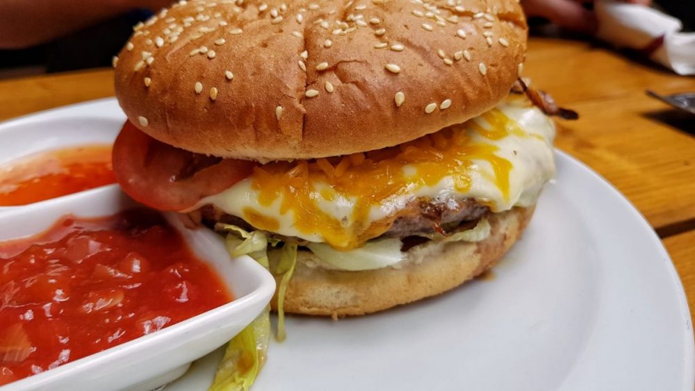 Burger im Hofgarten Café