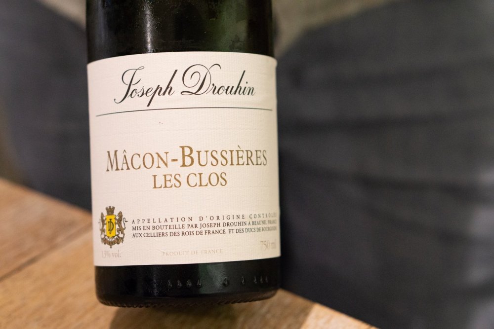 Joseph Drouhin Mâcon-Bussières Les Clos - Chardonnay aus dem Eichenfass, 2015