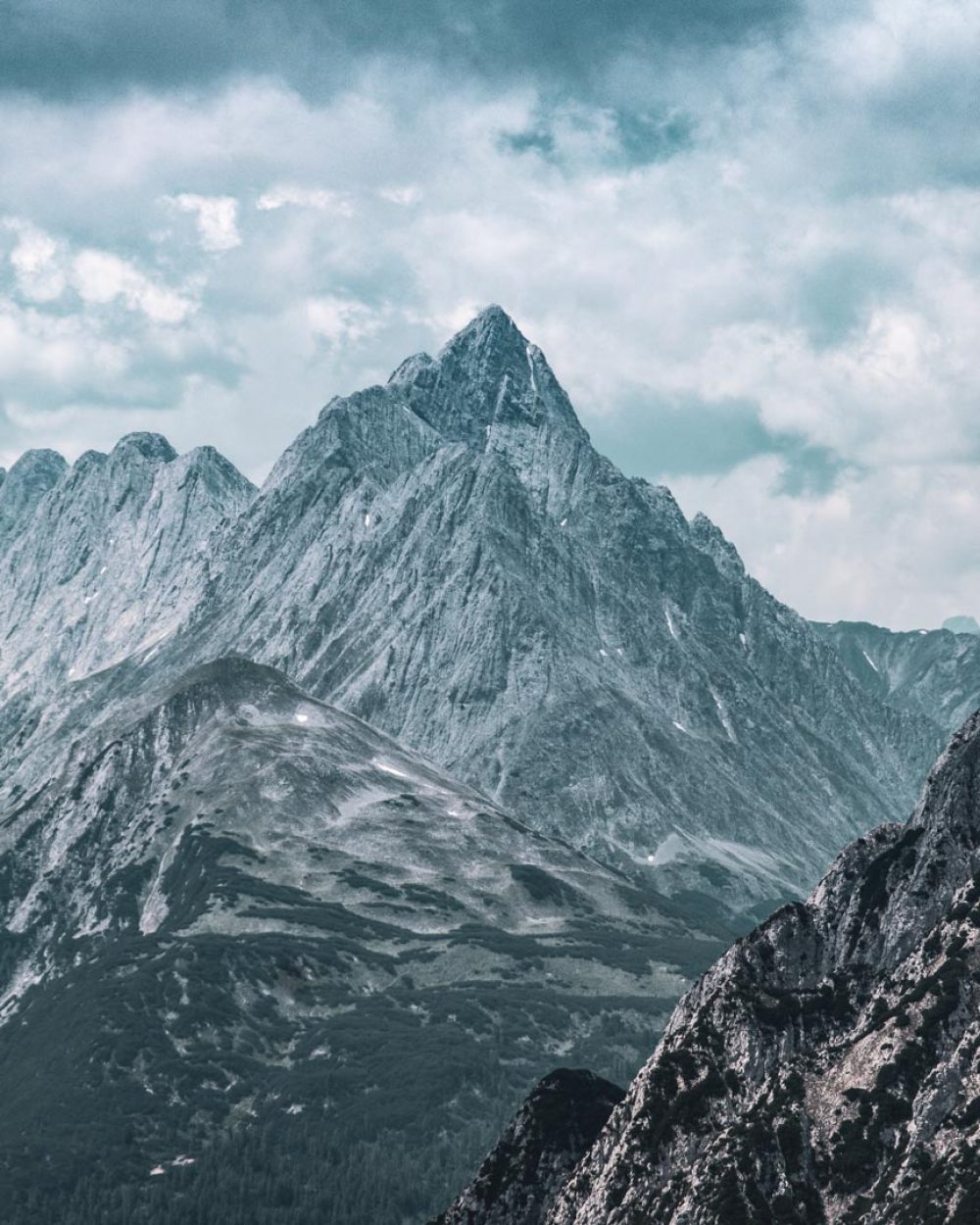 That's what you see through a telephoto lens