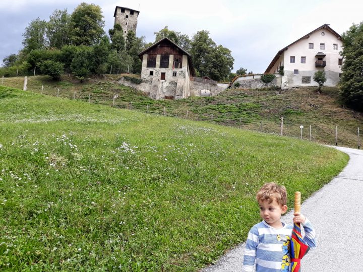 Spaziergang zur Burgruine Hörtenberg