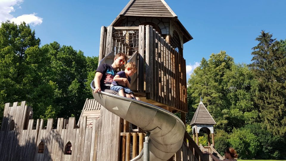 Kletterburg im Hofgarten