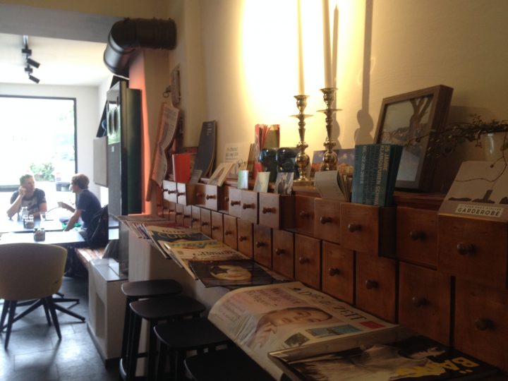 Dettaglio del Mahü Bar, al piano terra della Faktorei, Foto © Laura Manfredi